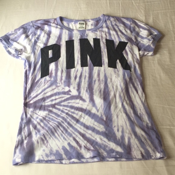 PINK Victoria's Secret Tops - 🔥BNWOT PINK TYE DYE TEE
